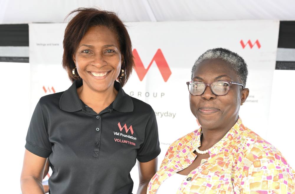 Melinda Henry, Nutritionist at the St. Jago Park Health Centre, responds to a question during her presentation on infant health and early stimulation of the child, at the recently held VM Foundation Financial Wellness and Parenting Expo